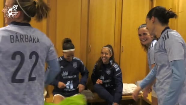 Spain Women celebrate 2023 World Cup qualification